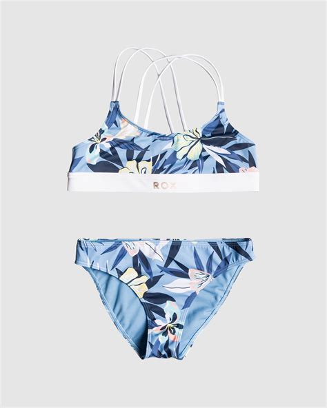 Roxy Sporty Spirit Bralette Swim Set Allure Rg Fasso S Surfstitch