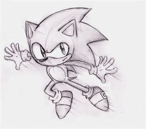 Classic Sonic Sketch 2 By Naaraskettu On Deviantart