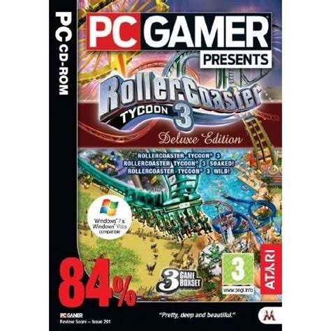 Rollercoaster Tycoon Deluxe Edition Pc Cd Import Anglais Jeu