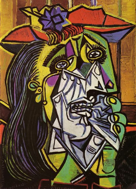 Weeping Woman 1937 Pablo Picasso Wallpaper Image