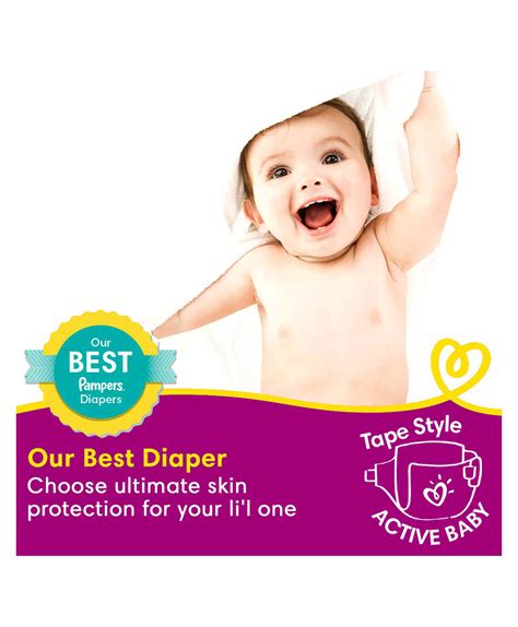 Pampers Active Baby Diapers Small 22 Pieces Online In India Buy At