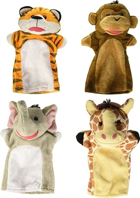 Melissa And Doug Zoo Friends Hand Puppets Puppet Sets Elephant