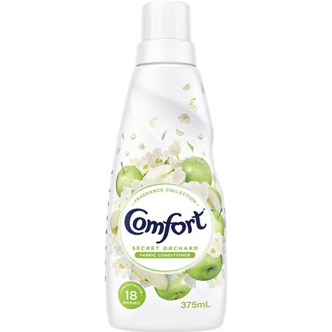 Comfort Fabric Conditioner Secret Orchard 375ml Woolworths