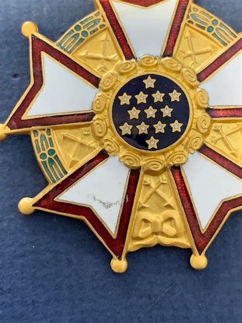 Original Usa Legion Of Merit Officer Grade Quarterdeck Medals And Militaria