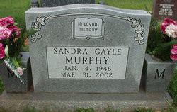 Sandra Gayle Murphy 1946 2002 Find A Grave Memorial