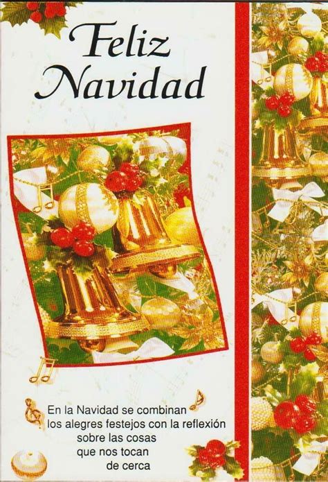 Spanish Christmas Greeting Card Merry Christmas Ebay Spanish