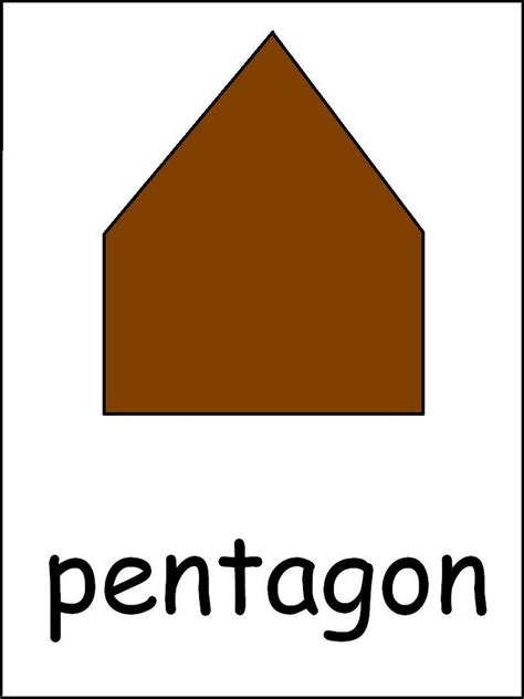 Large Pentagon Shape Clipart Best