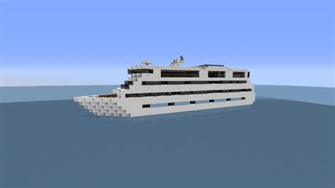 Small Cruise Ship Full Interior Minecraft Map