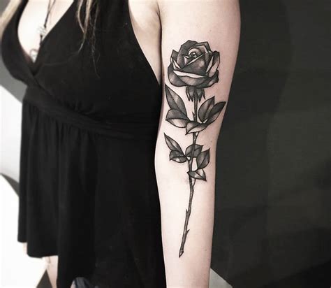 Black Rose Tattoo Art