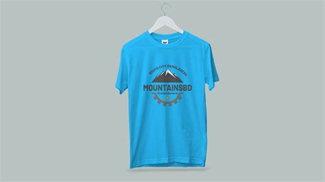 Vector Mountain T Shirt Design - Adobe Illustrator Tutorial