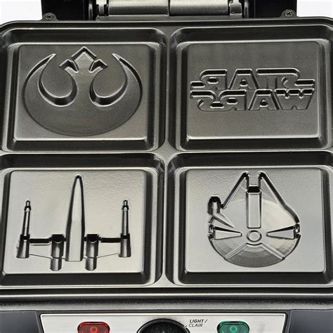 This Waffle Maker Makes Up To 4 Star Wars Themed Waffles At Once