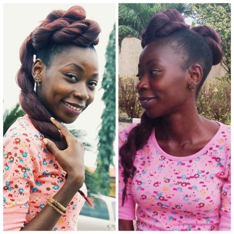 These 14 match username ideas get more women res. NO SEW, NO GLUE EASY UPDO : Nigerian Gel packing | Hair ...