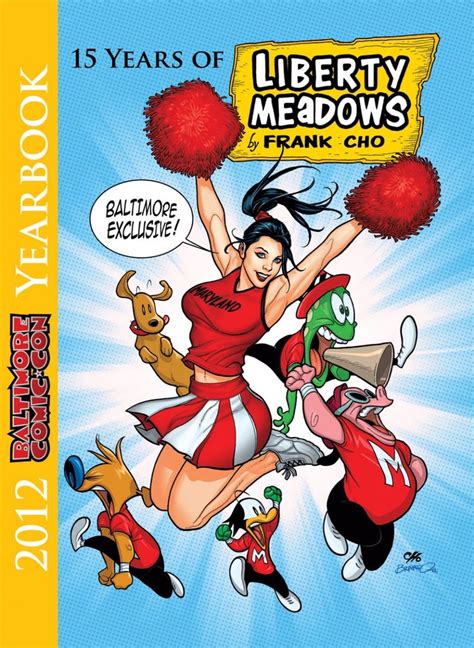 Cheerleader Brandy Color Baltimore Comic Con Art Book Cover Comic Art In 2023 Frank Cho