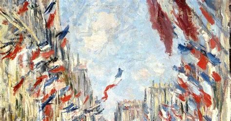 Claude Monet The Rue Montorgueil Tuttart