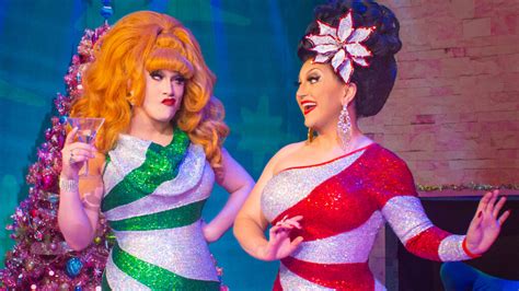 Renown Drag Queen Duo Bring Wit And Bite To The Mixed Emotions Of Christmas Time In A Raucous