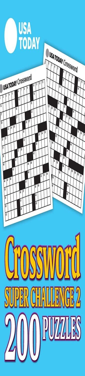 Readdownload Usa Today Crossword Super Challenge 2 200 Puzzles Ebook
