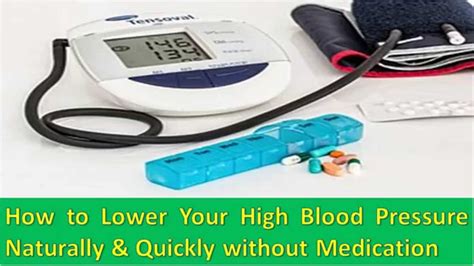 How To Lower Your High Blood Pressure Fast Naturally Quickly Without