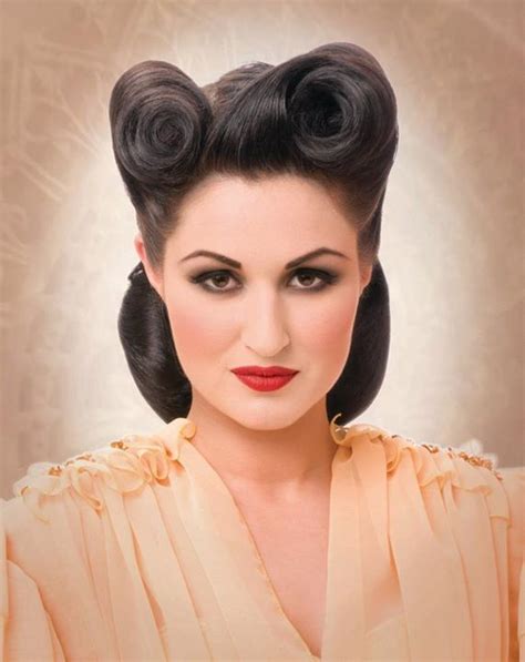 Pictures Of Victory Roll Hairstyles