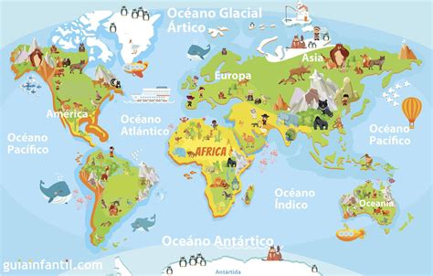 Infantil Mapa Mundi Vetor Mapa Mundi Infantil Jovem E Adulto Completo