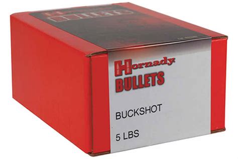 Hornady 00 Buckshot 330 Diameter 5 Lb Box Vance Outdoors