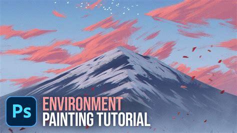 Tutorial Environment Digital Painting Easy Steps Youtube