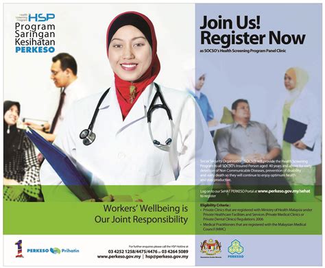 For more information and source, see on this link : PERKESO HSP Panel - Manipal Alumni Association Malaysia
