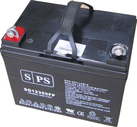 Ub12350 12v 35ah U1 Battery From Universal Power Sigma Batteries