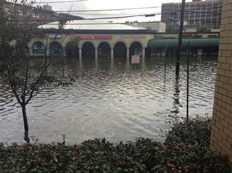 Disaster Zone Pics Hoboken Nj Path Station Flooded City Underwater