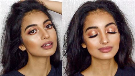 Warm And Glowy Summer Makeup For Brown Skin Youtube