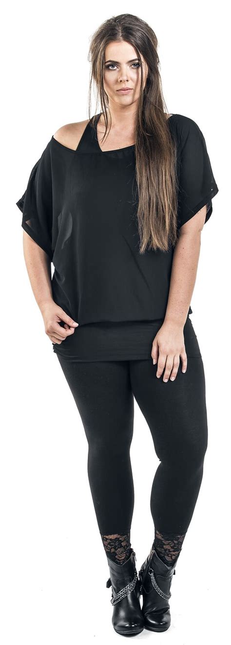 Black T Shirt With Bat Sleeves Black Premium By Emp T Shirt Emp