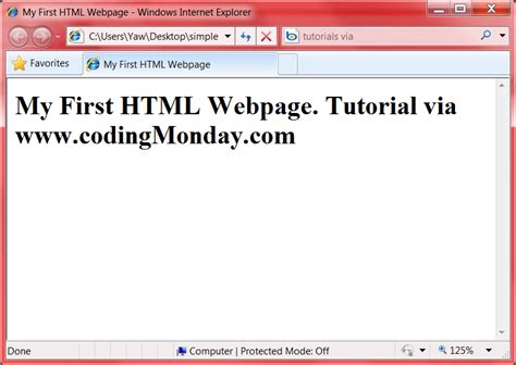 Coding Monday Intro To Html With Notepad