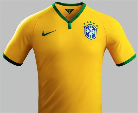 Brazil 2014 World Cup Home And Away Kits Released Footy Headlines