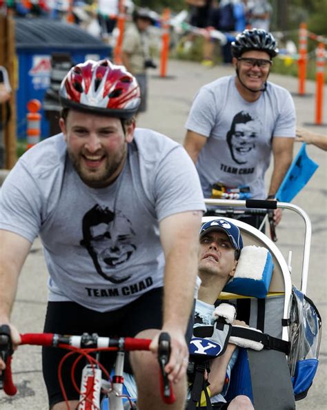 Paralyzed Utah Man Completes First Triathlon With Help From Friends