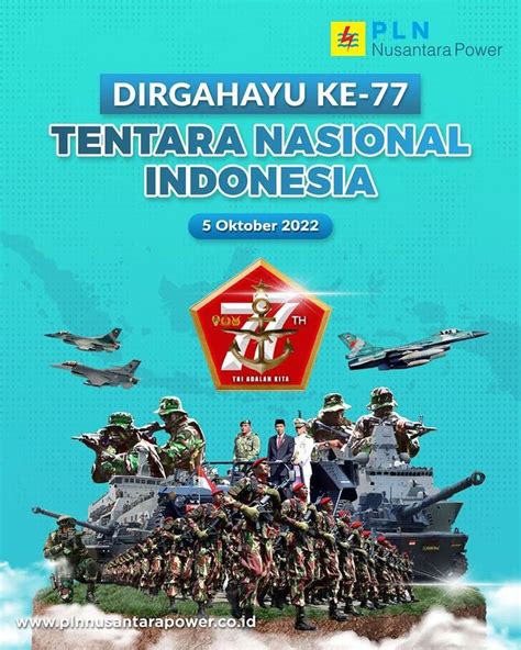 Dirgahayu Tentara Nasional Indonesia TNI PT PLN Nusantara Power