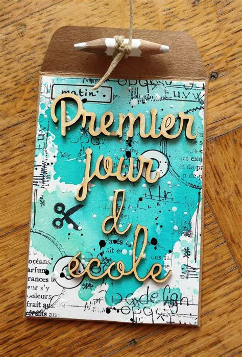 Défi ATC « premier jour d’école » – par Watashi | Premier jour d'école