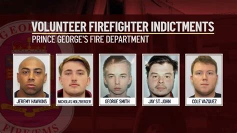 News Coverage Of Arson Charges Against 5 Former Pgfd Firefighters