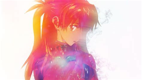 Neon Genesis Evangelion Asuka Langley Soryu Simple Background