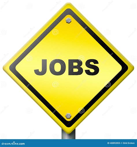Jobs Ahead Stock Illustration Illustration Of Unemployed 40892855