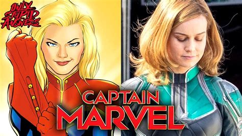 CAPTAIN MARVEL MCU Origin? - Prelude Comics Theories - YouTube