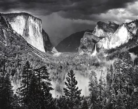 Thunderstorm Yosemite Valley The Ansel Adams Gallery