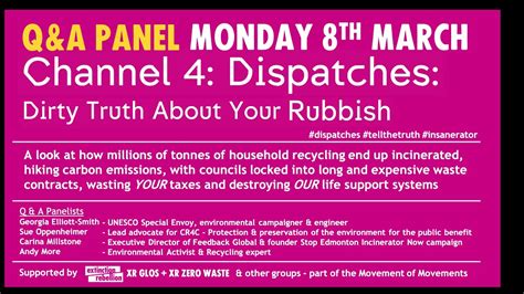 Dispatches The Dirty Secrets Of Your Rubbish Qanda Panel Youtube