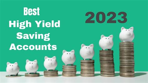 Top 5 Best High Yield Saving Accounts In 2023 Youtube