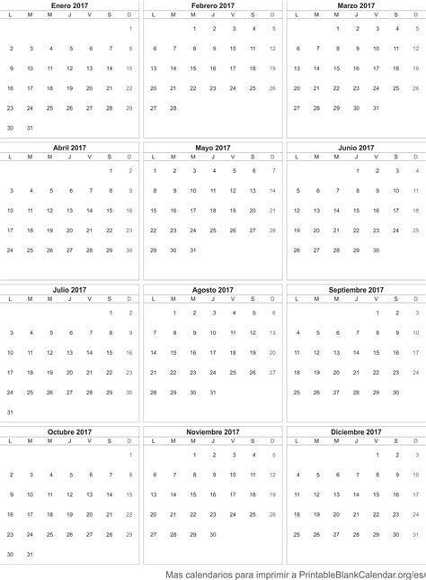 Agenda 2017 Para Imprimir Calendarios Para Imprimir
