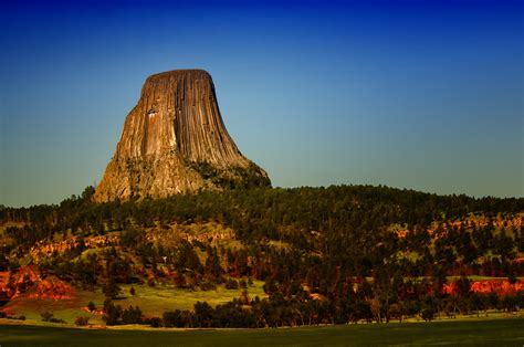 Elevation Of Devils Tower National Monument Wy Devils Tower Wy Usa