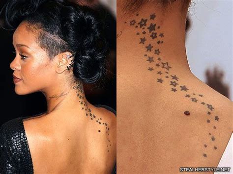 Pin By Baddie On Tatt♡ Neck Tattoo Rihanna Tattoo Tattoos