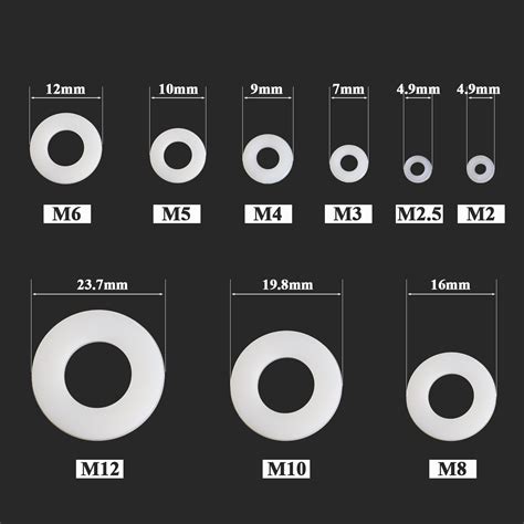 Rubber Washer Size Chart Ubicaciondepersonascdmxgobmx