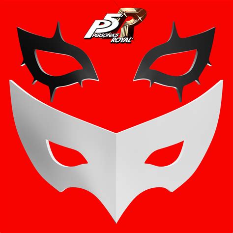 Stl File Joker Mask From Persona 5・3d Print Model To Download・cults