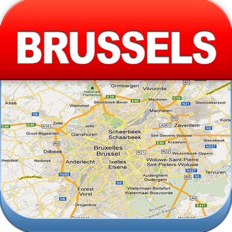Brussels Offline Map Metro By Green Lake Technology Ltd