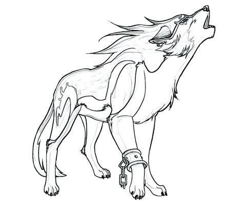 Scary Wolf Coloring Pages at GetColorings.com | Free printable