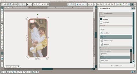 How To Fill A Design With A Photo In Silhouette Studio No Designer